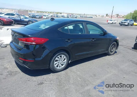 2017 Hyundai Elantra Se z USA, uszkodzony, nr VIN KMHD74LF2HU092880